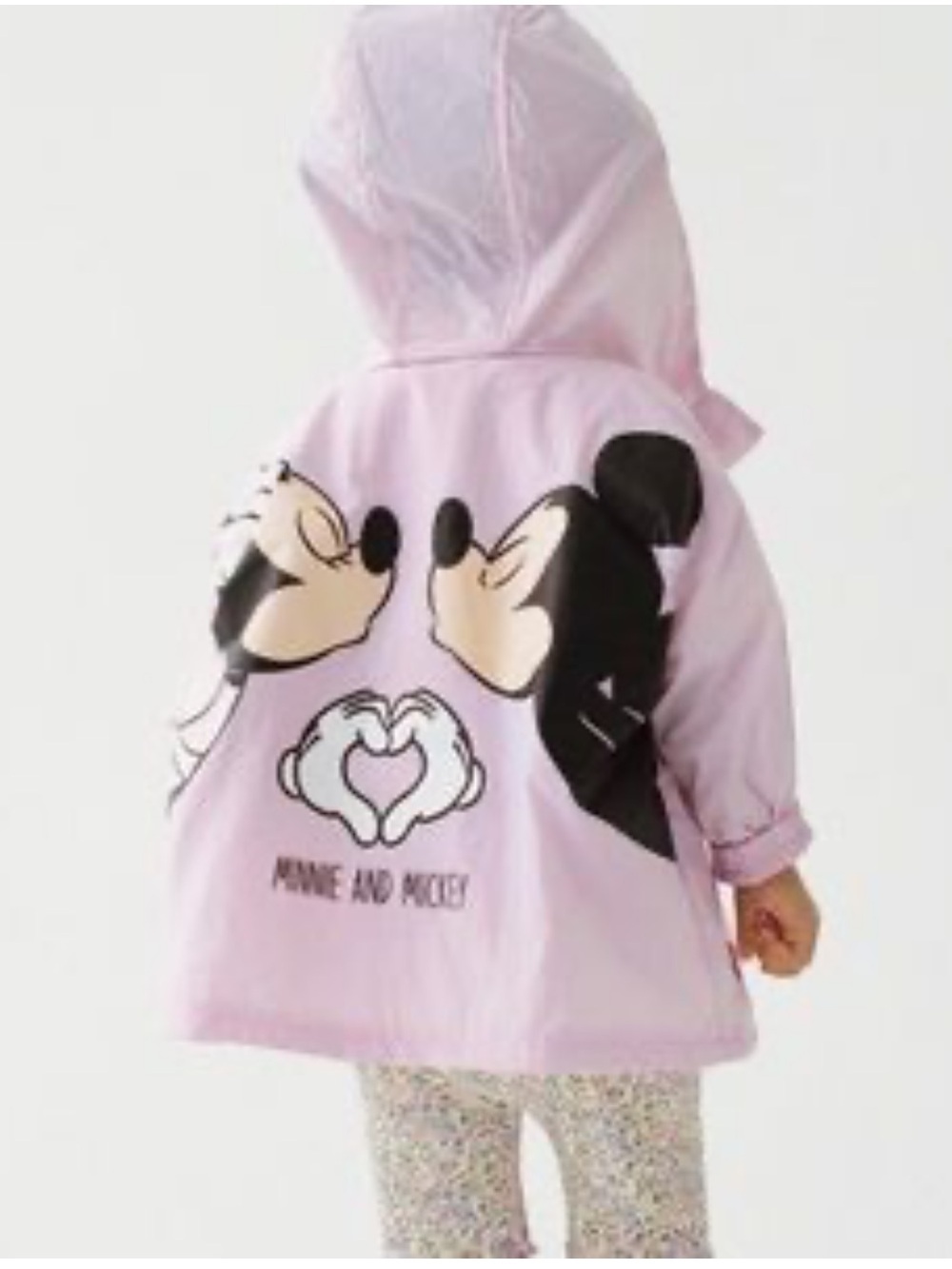 Zara Minnie Mickey Disney jacket toddler girl 12-18 months
